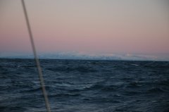 lodowiec Islandii widac 70Mm od brzegu