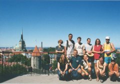 cała załoga w Tallinie